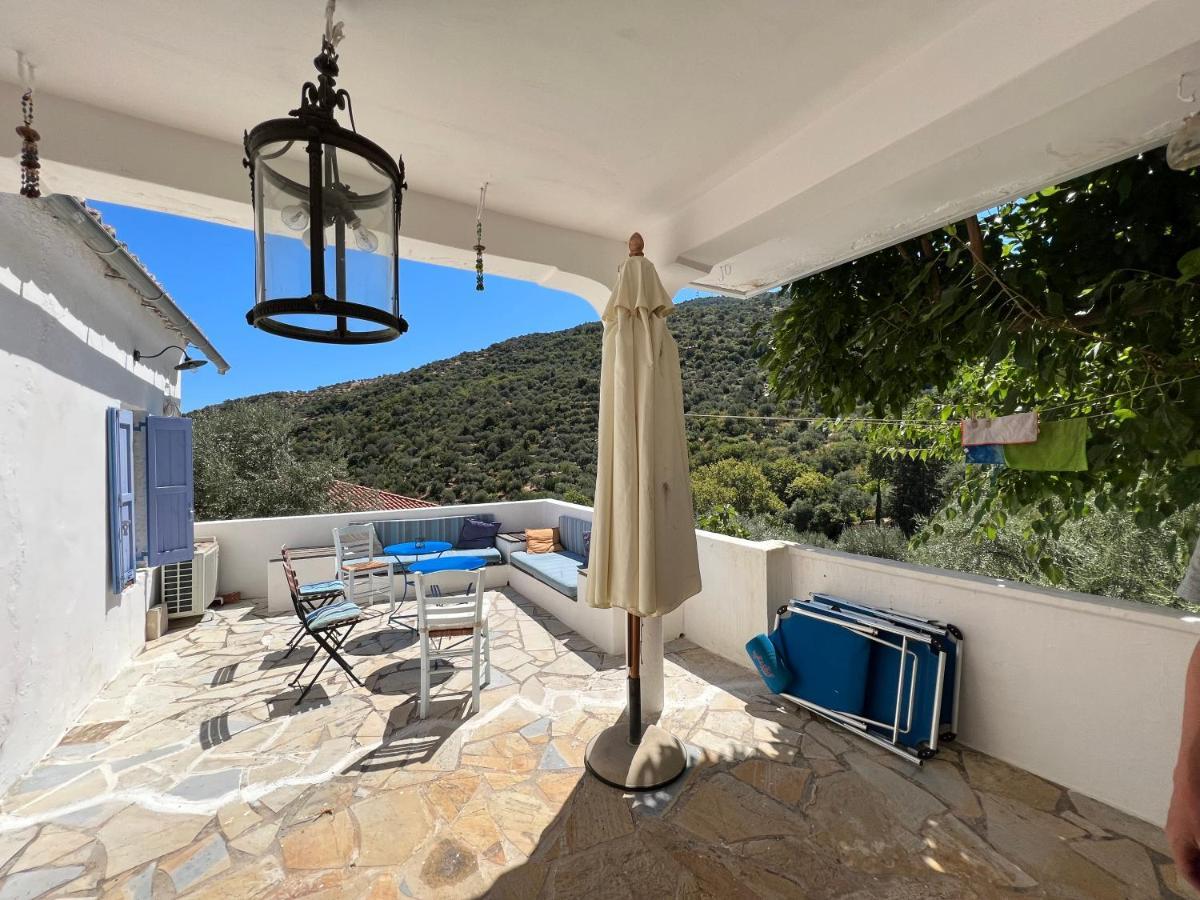 Maison Charme Avec Piscine Privee, Pres De La Mer A Sappounakeika, Tyros Sapounakeika Ngoại thất bức ảnh