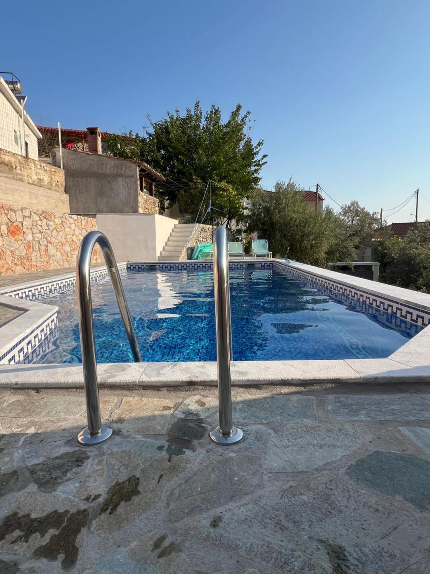 Maison Charme Avec Piscine Privee, Pres De La Mer A Sappounakeika, Tyros Sapounakeika Ngoại thất bức ảnh